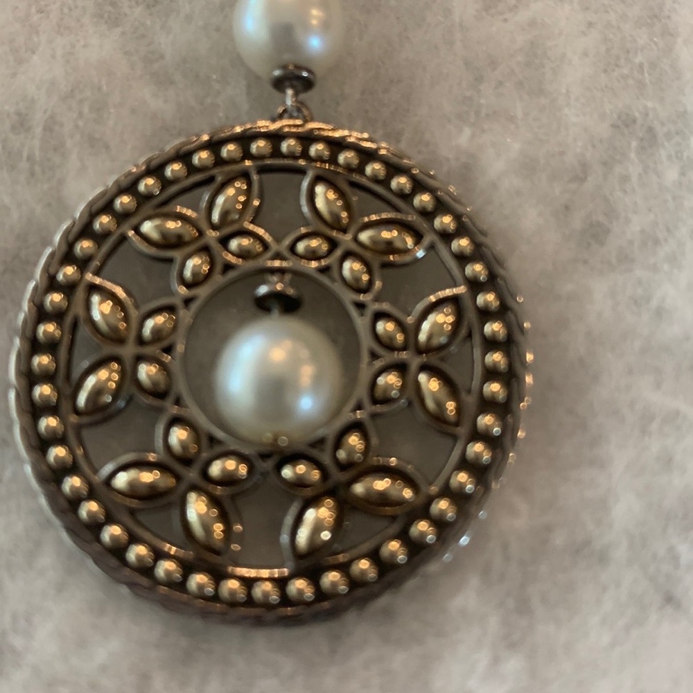 John Hardy Pearl Earrings